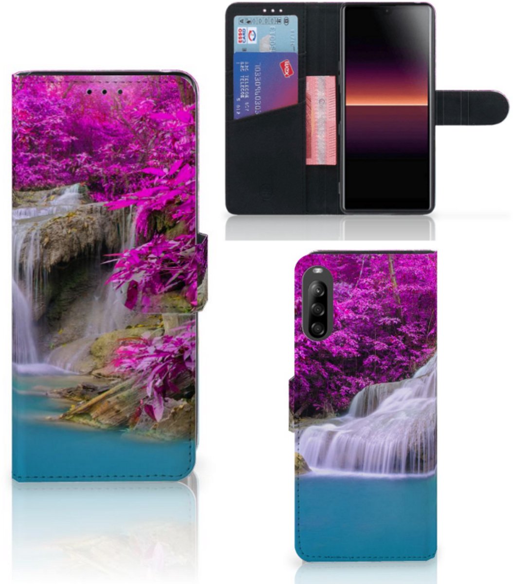 Sony Xperia L4 Flip Cover Waterval