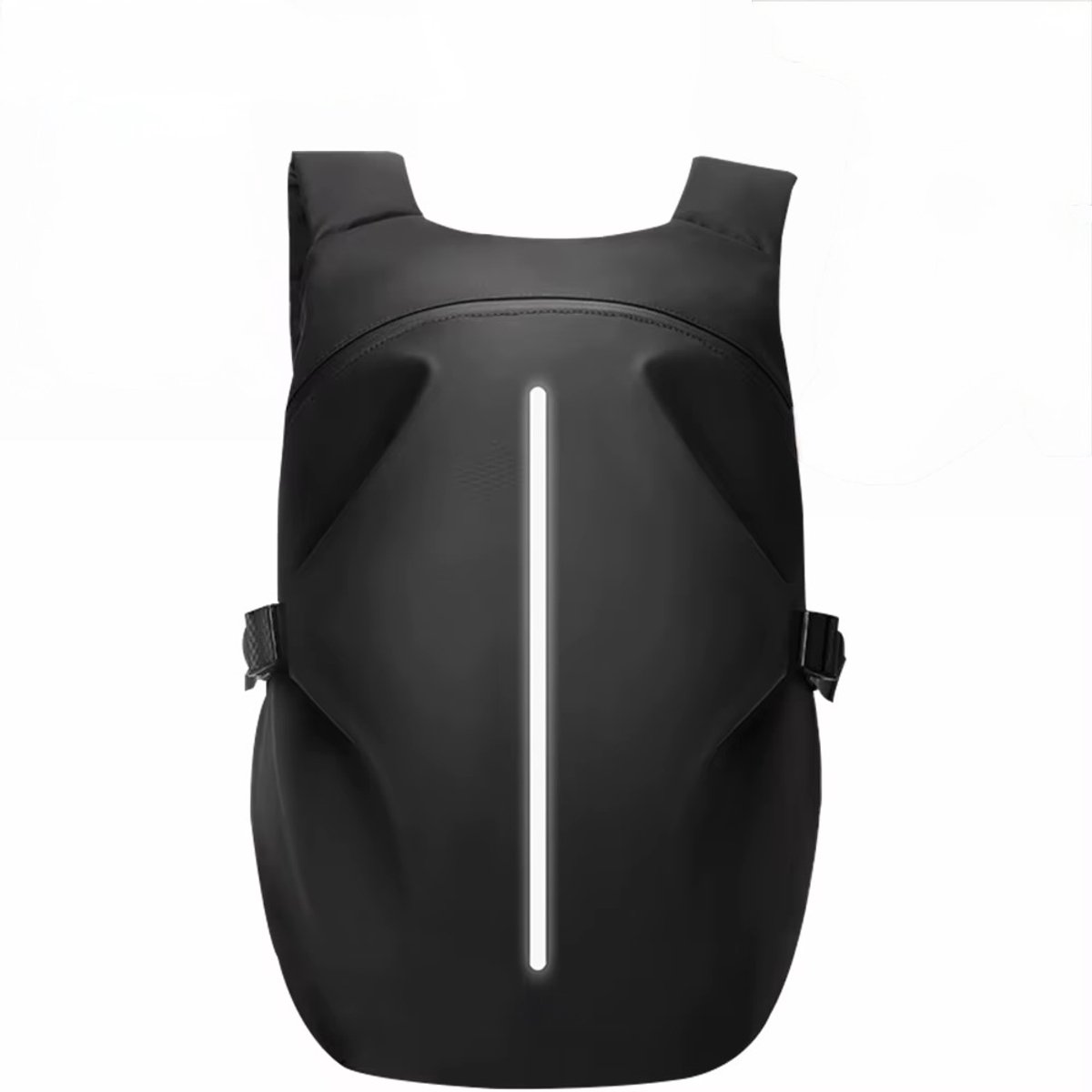 Motor Rugzak Waterdicht - Helm - Laptop Backpack - Met reflectie - Zwart - Small