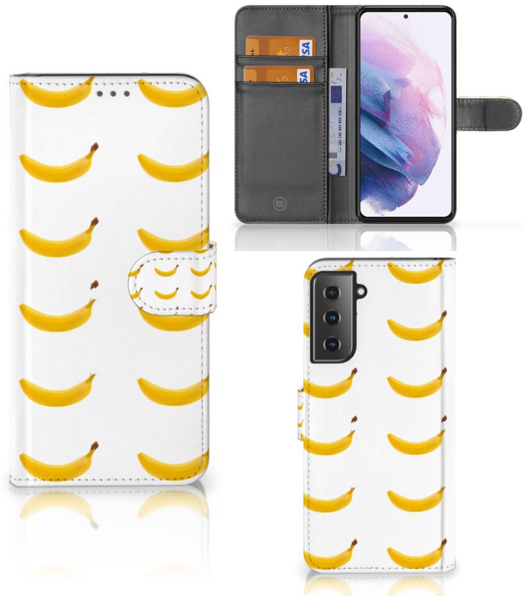 Samsung Galaxy S21 Plus Book Cover Banana