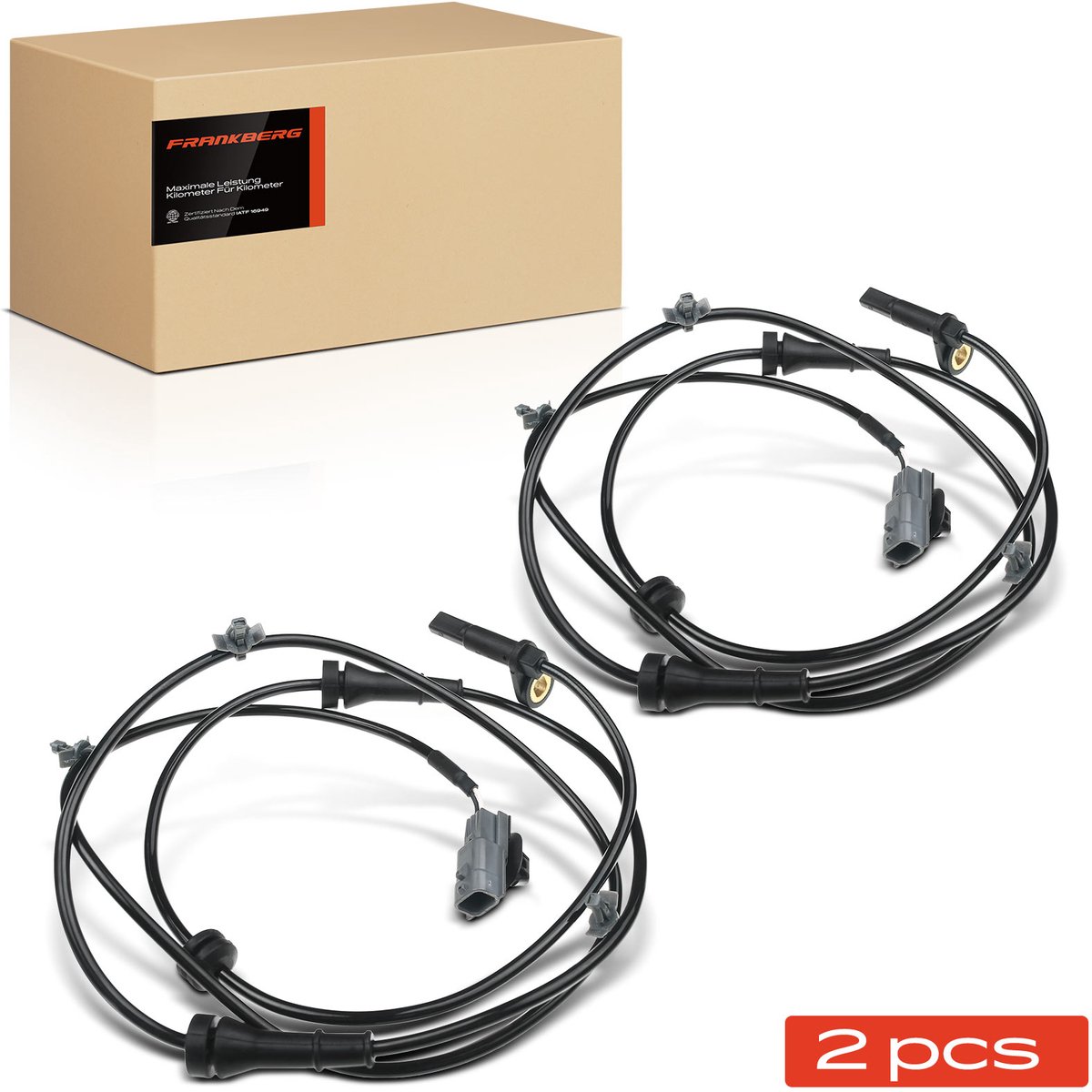 Frankberg 2x ABS sensor vooras voor Nissan Juke F15 2010-2019