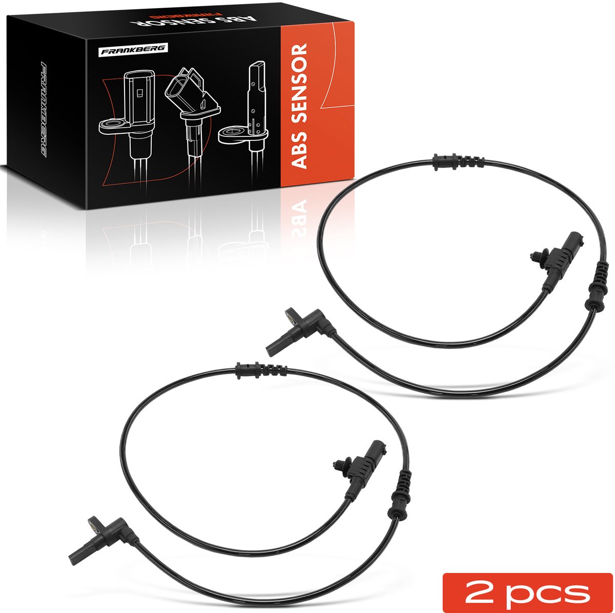 Frankberg 2x ABS Sensor Vooras voor VW
