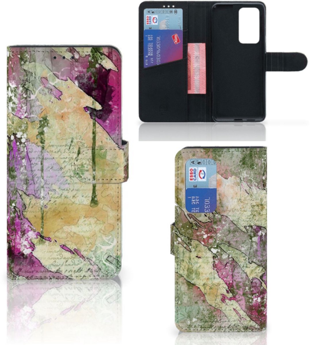 Hoesje Huawei P40 Pro Letter Painting