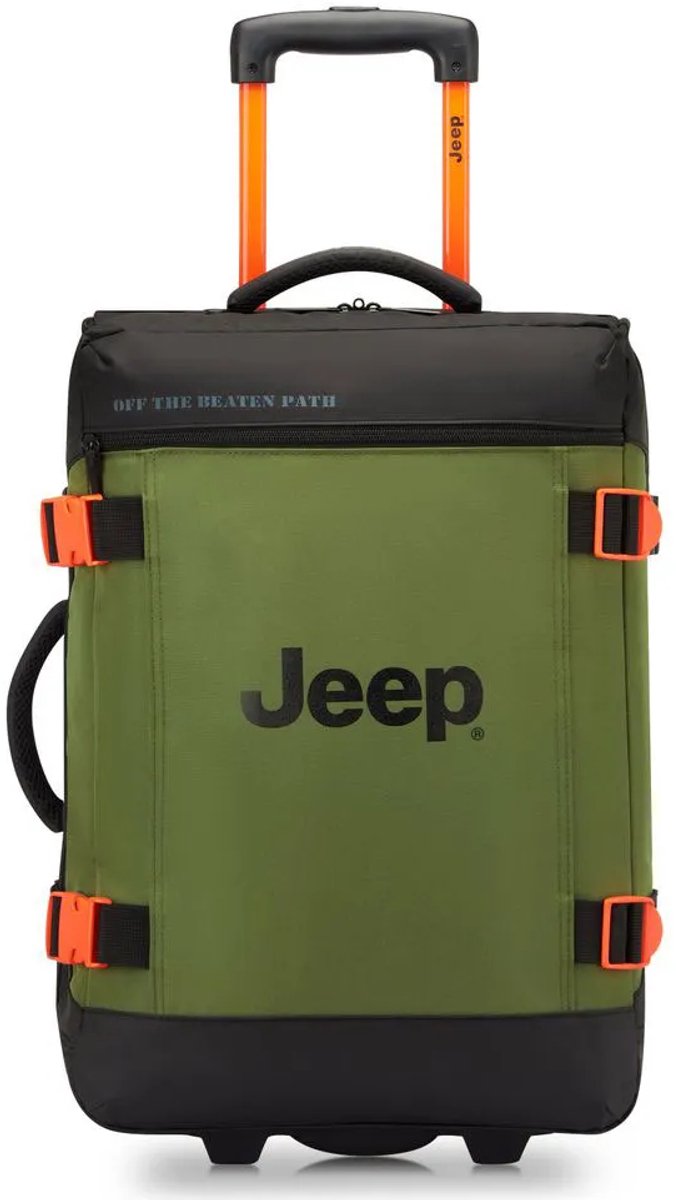 Jeep J0374021045 55 Cm 37l Reistas Met Wielen Groen S