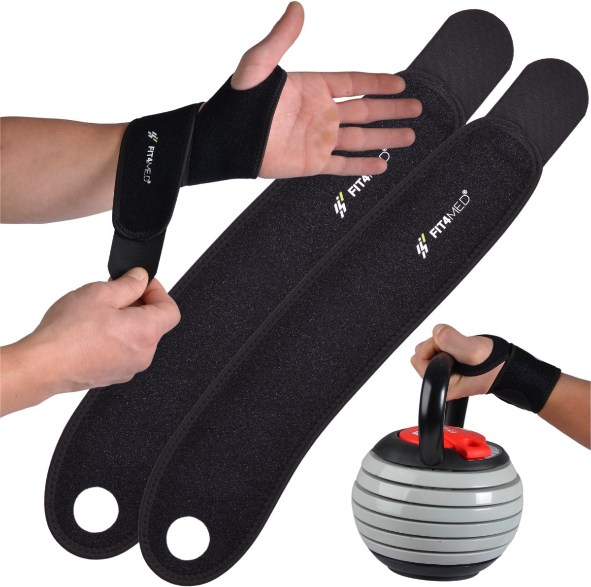 FIT4MED - Polsbeschermer - Elastisch Materiaal - Ademend - 41,5 cm