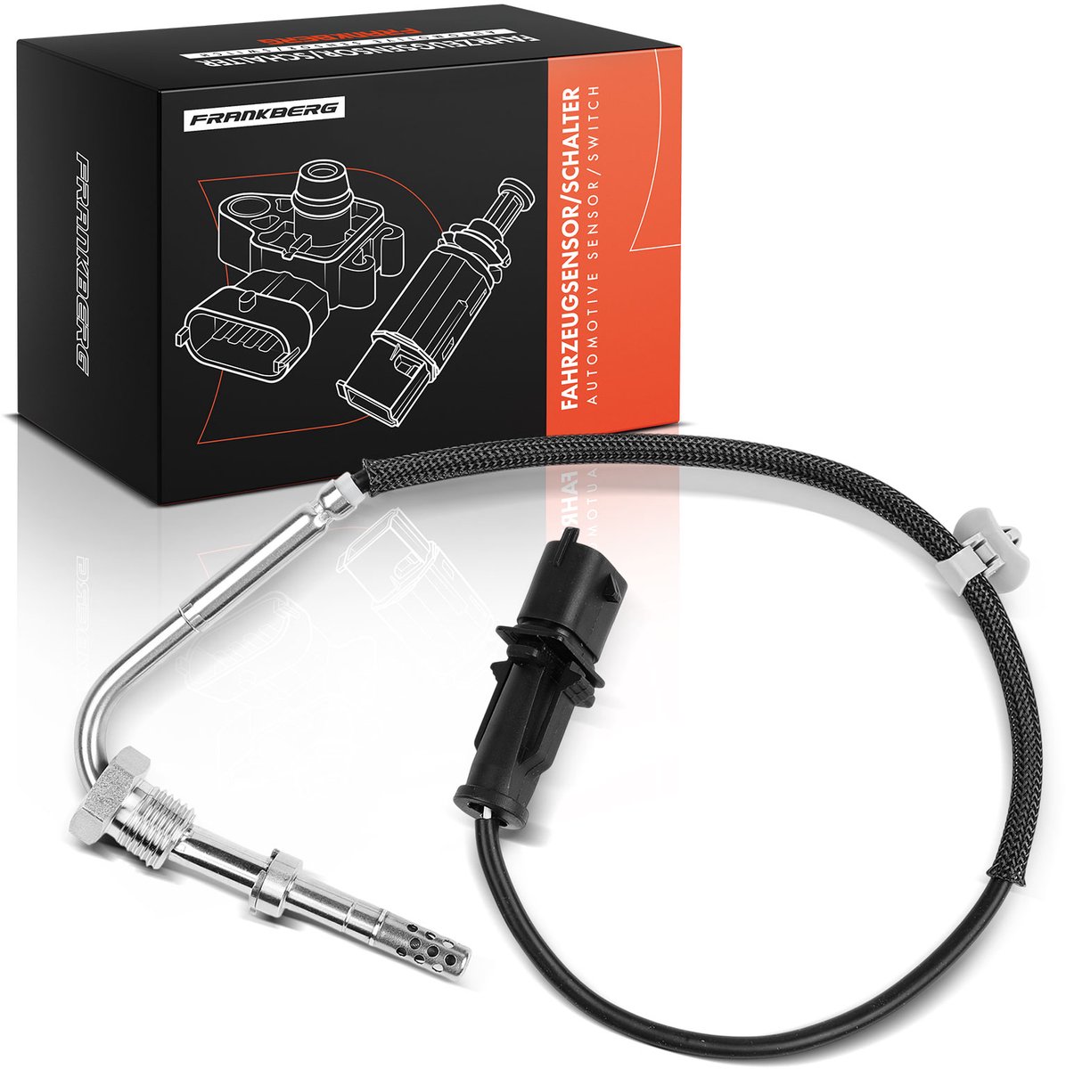 Frankberg 1x Temperatuursensor voor Opel