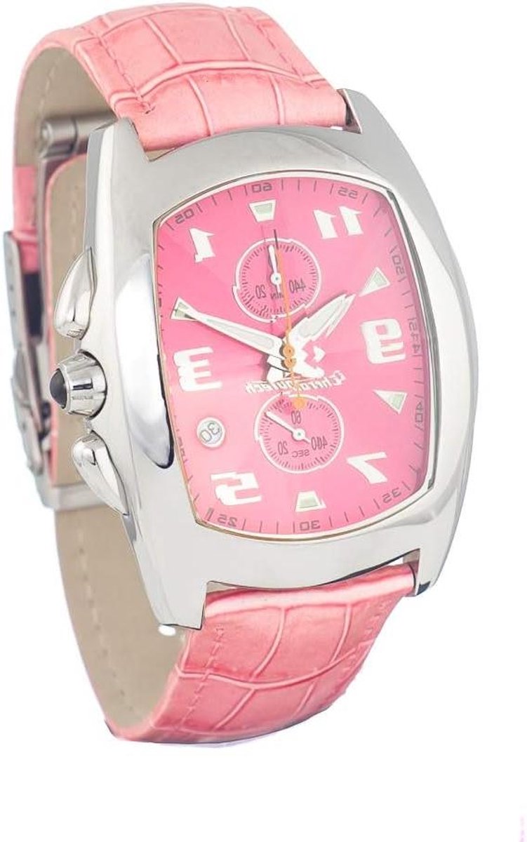 Unisex Polshorloge - Tijdwaarnemer Horloge - Dagelijks Tijd Tonen - Verstelbare Band - 19 x 7 x 2 cm - Zilverkleurig