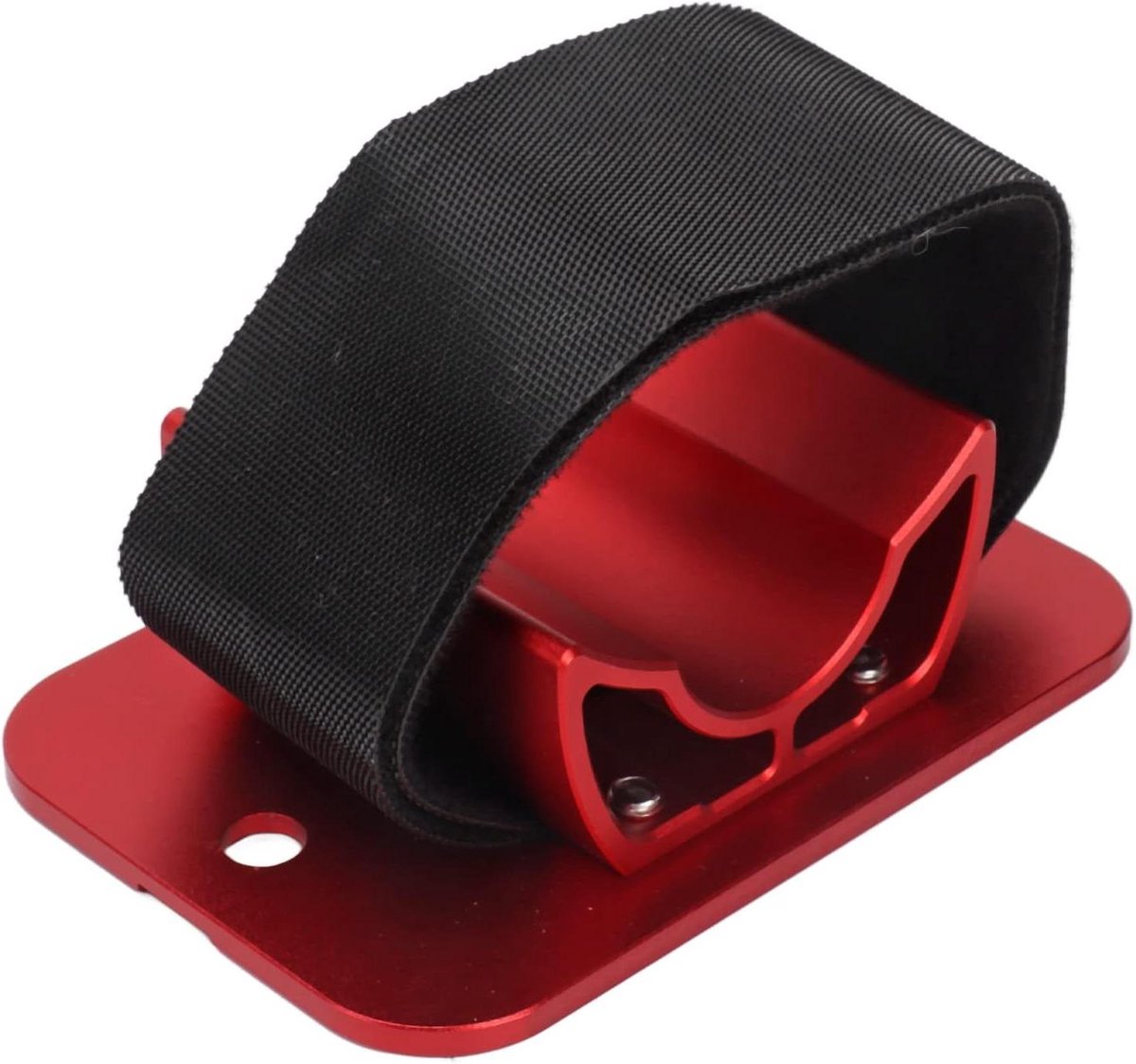 Achterwielhouder Auto - Fietsdrager Dak - Fietsen Vervoeren - Aluminiumlegering Constructie - 13 x 8 x 5 cm - Rood