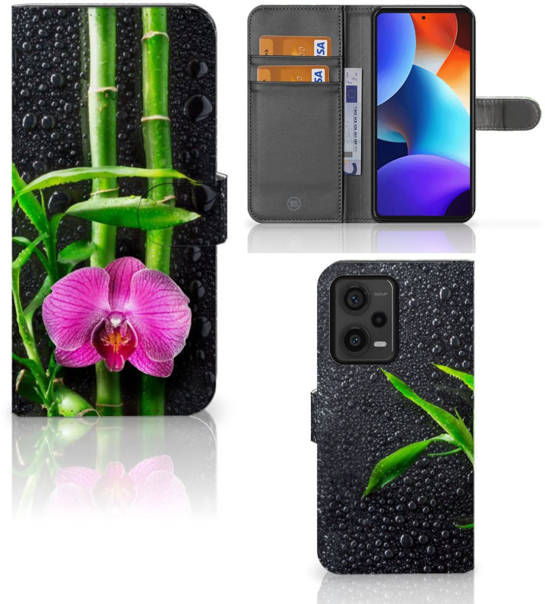 Xiaomi Redmi Note 12 Pro Plus Hoesje Orchidee