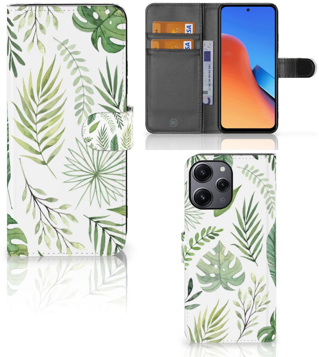 Xiaomi Redmi 12 Hoesje Leaves