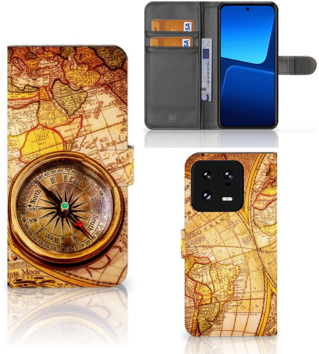 Xiaomi 13 Pro Flip Cover Kompas