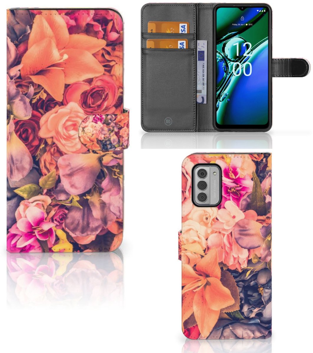 Nokia G42 Hoesje Bosje Bloemen