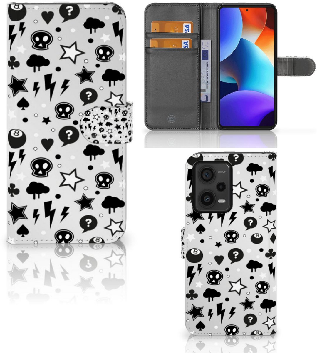 Telefoonhoesje met Naam Xiaomi Redmi Note 12 Pro Plus Silver Punk