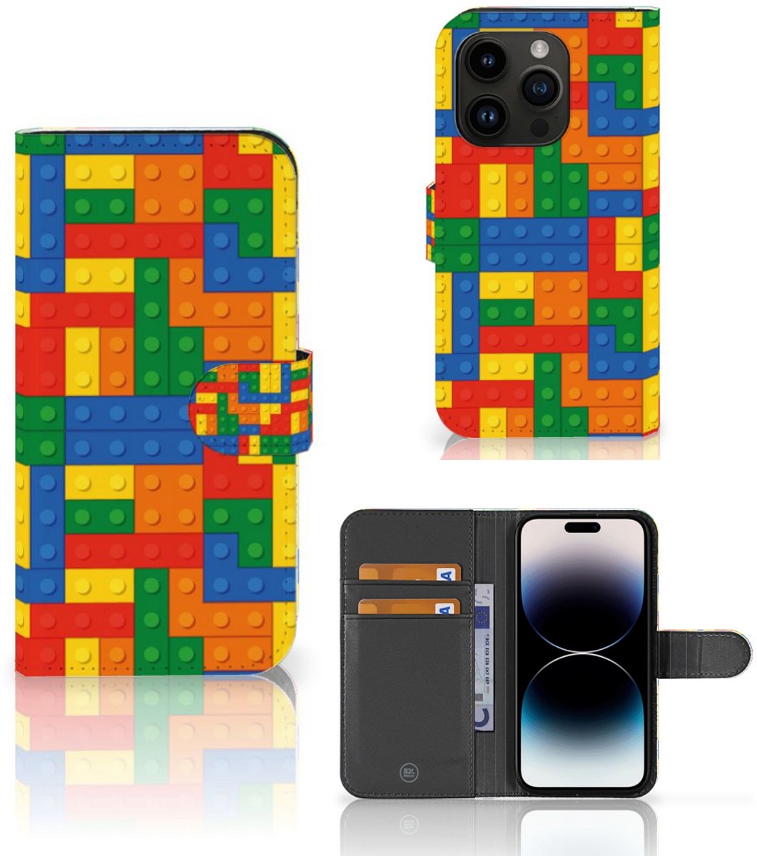 iPhone 15 Pro Telefoon Hoesje Blokken