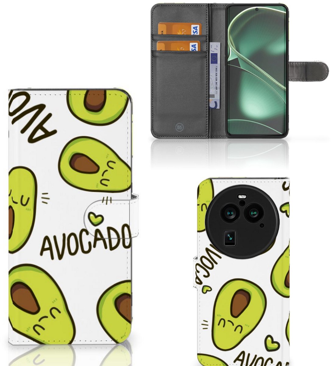 OPPO Find X6 Pro Leuk Hoesje Avocado Singing