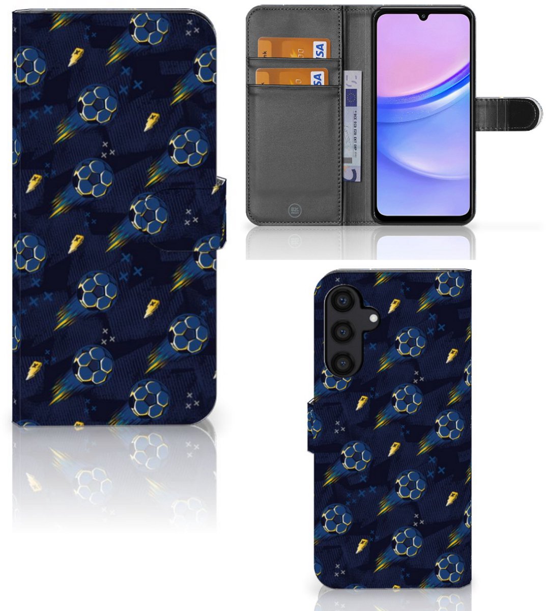 Telefoon Hoesje voor Samsung Galaxy A15 Voetbal