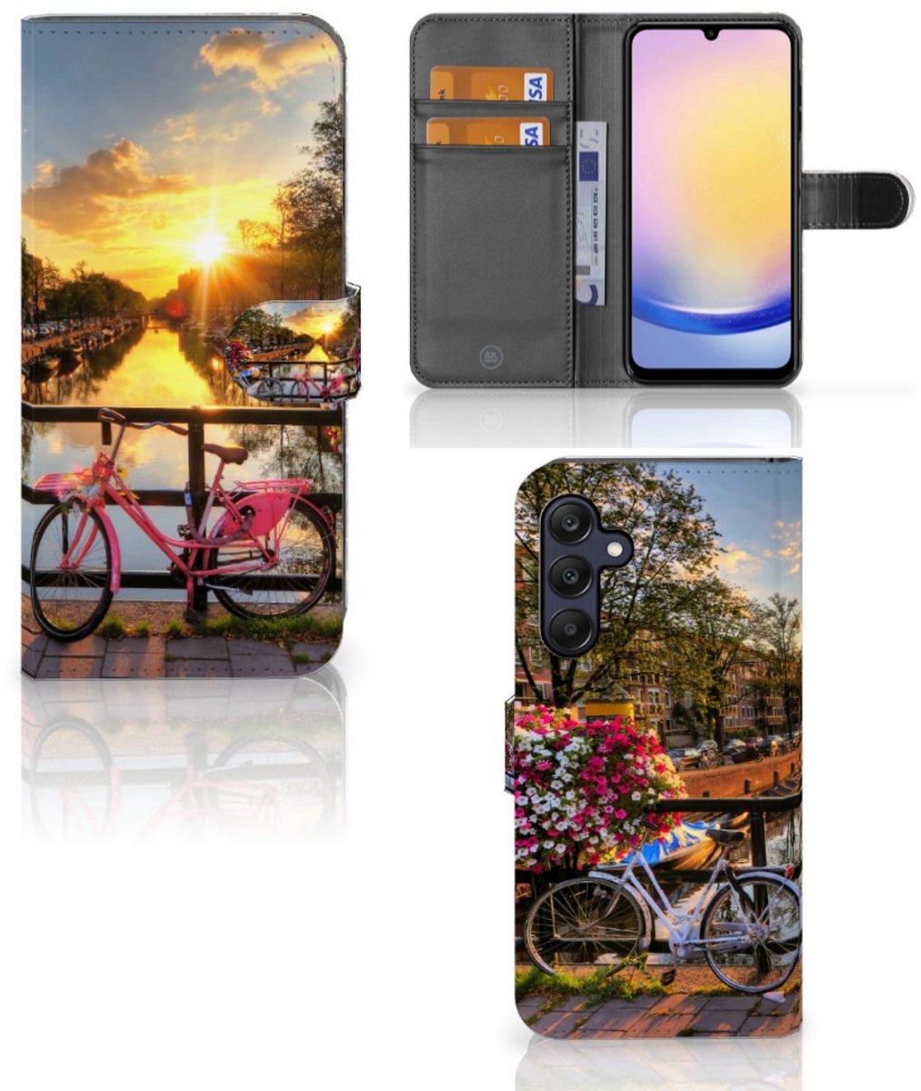 Samsung Galaxy A25 Flip Cover Amsterdamse Grachten
