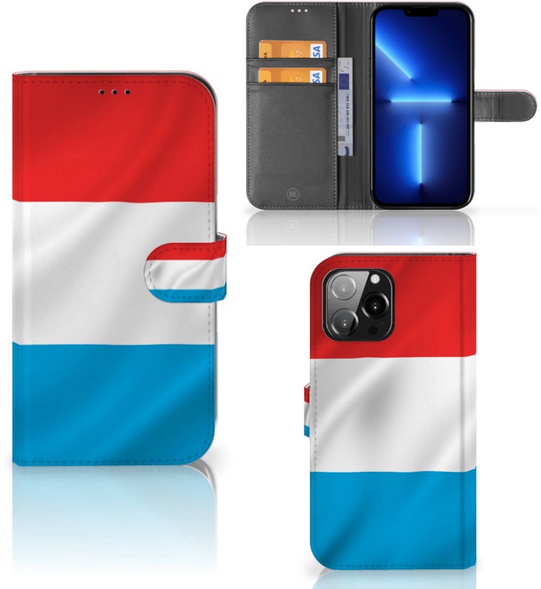 iPhone 13 Pro Max Bookstyle Case Luxemburg