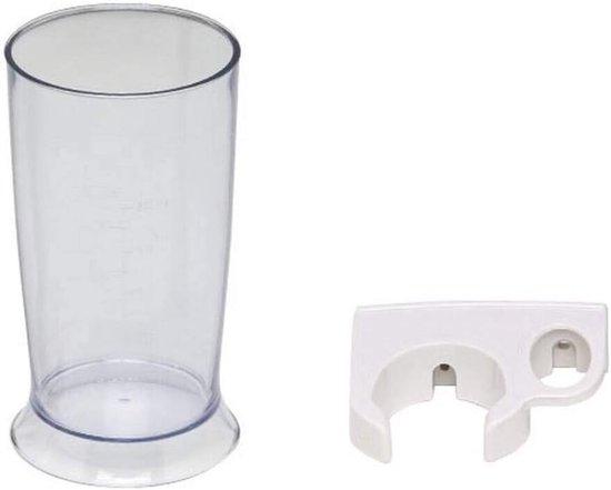 Staafmixer - Handmixer - Snelle Keukenbereiding - Variabele Snelheid - 500 ml beker - Wit — afbeelding 2