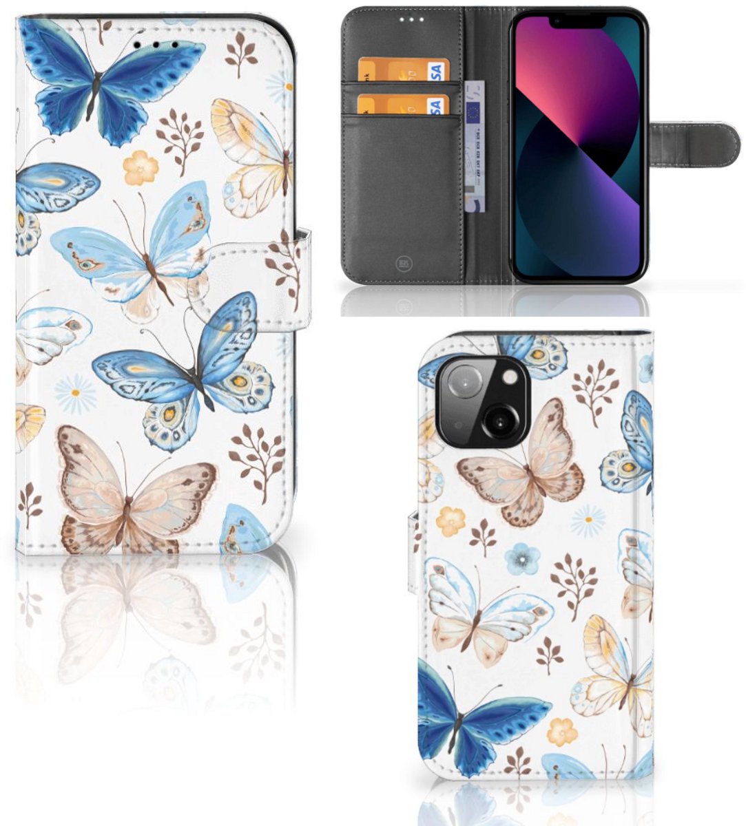 Telefoonhoesje met Pasjes voor Samsung Xcover Pro Snakes