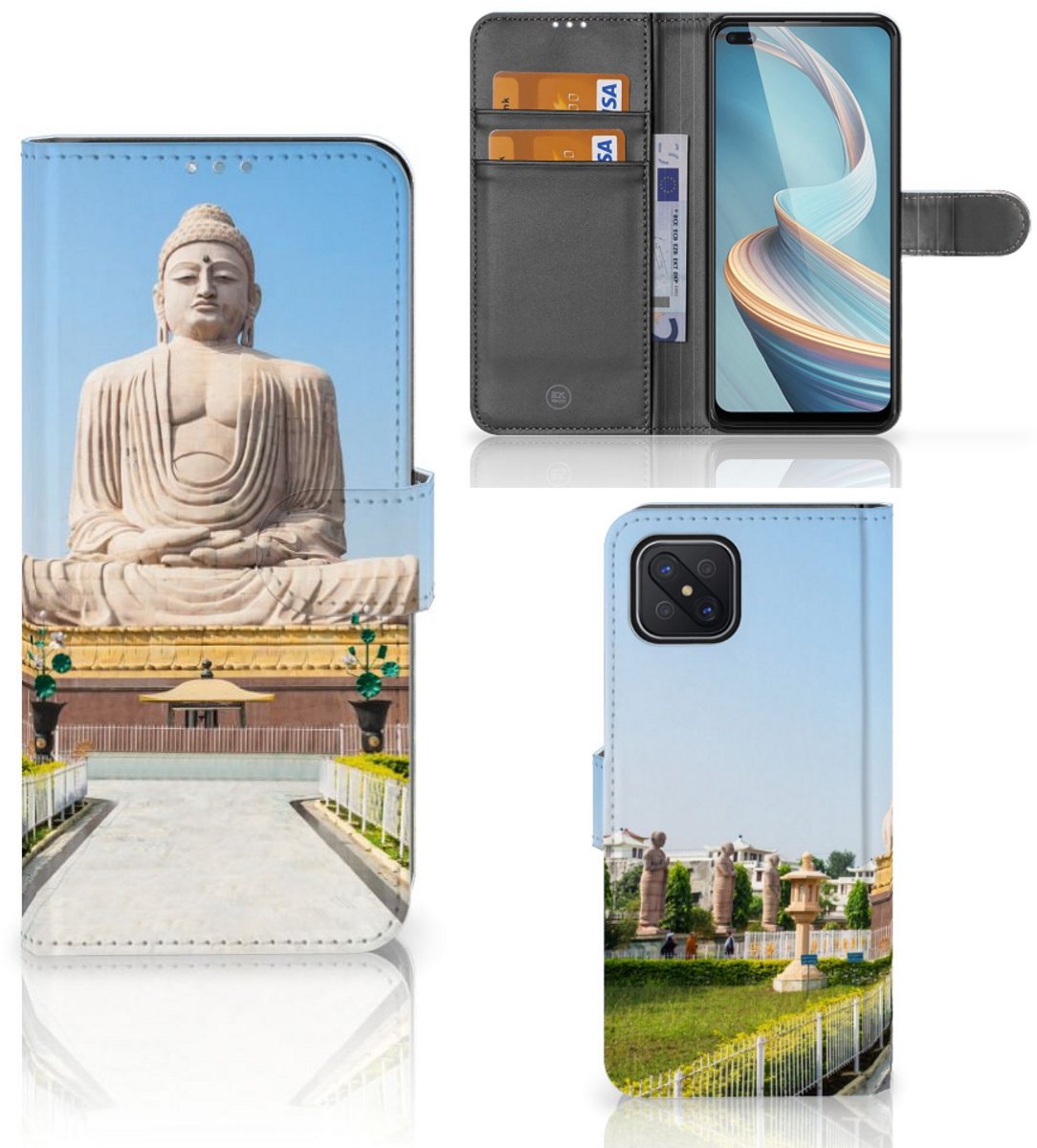 OPPO Reno4 Z Flip Cover Boeddha