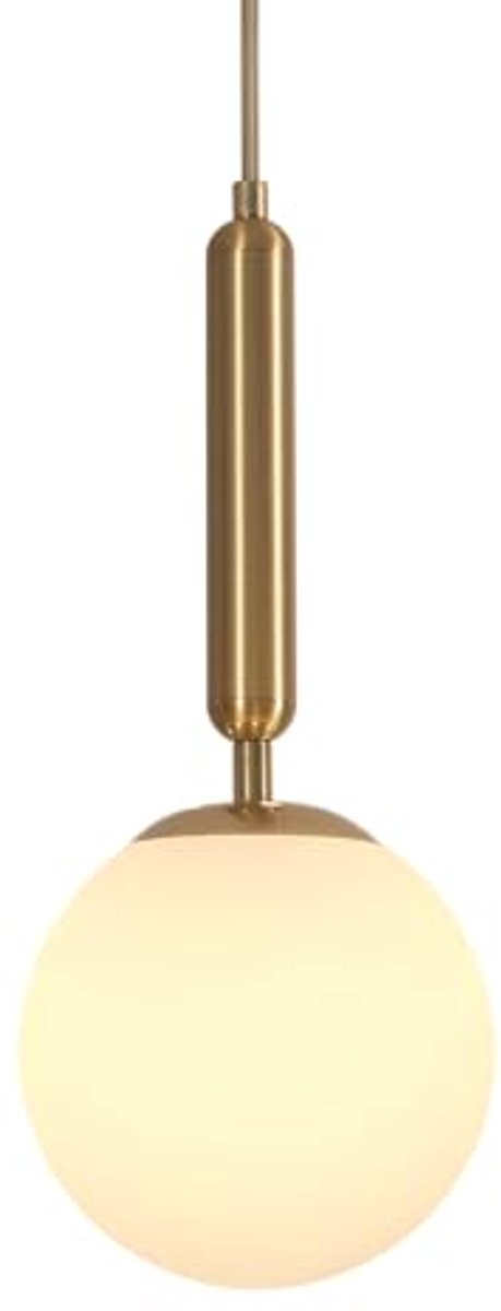 Haobosic - Glas Hanglamp - Koper - E27 (Excl. Lamp)