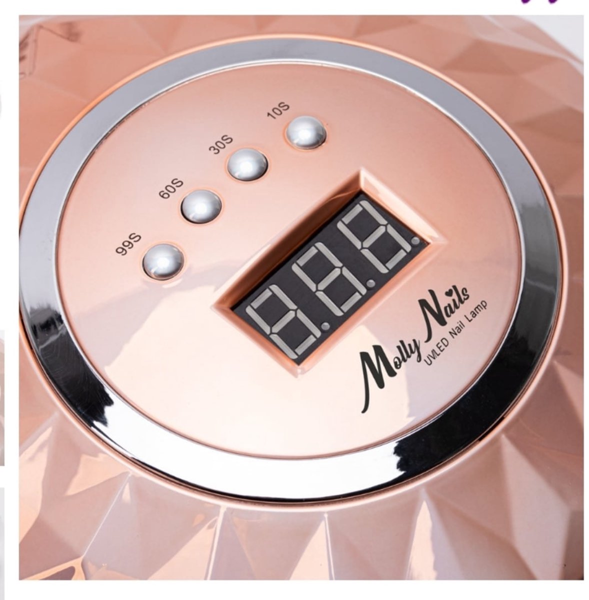 Dual UV/LED Lamp Rose Gold, Ledlamp, Nagellamp, Nageldroger, Gelnagels, Gellaknagels, Nagels, Nagelproducten, Kunstnagels