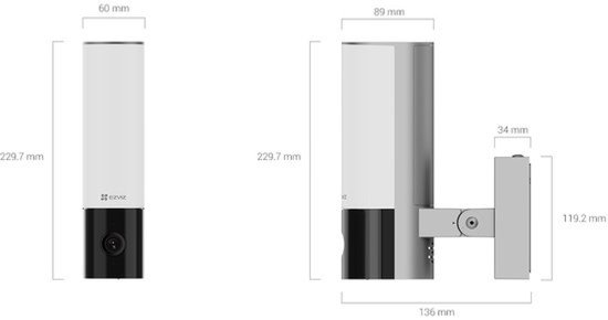 Ezviz EL3 - Draadloze Beveiligingscamera Buiten - 2K WiFi Camera - AI Detectie & Nachtzicht - Werkt met Google Assistant & Alexa van EZVIZ — afbeelding 5