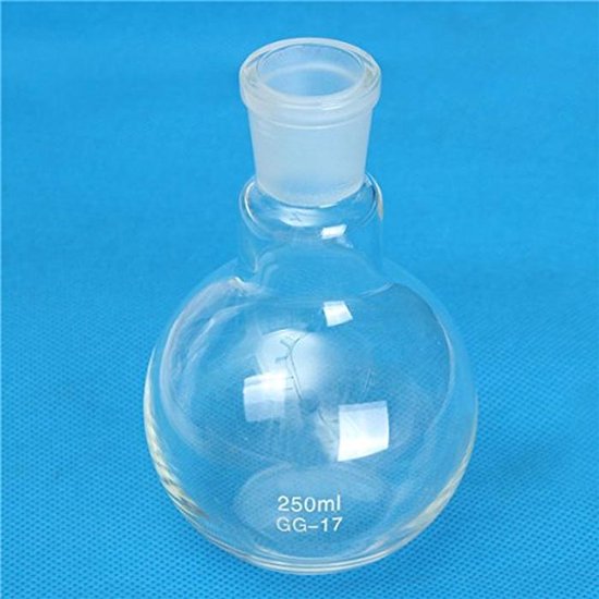 Soxhlet Extractor - Vet Extractor - Laboratorium Extractie - Bolvormig Ontwerp - 250ml - Transparant — afbeelding 4