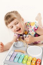 The bloei Houten Piano Speelgoed – Educatief & Muzikaal Speelgoed – Ontwikkelt Ritme, Motoriek & Creativiteit