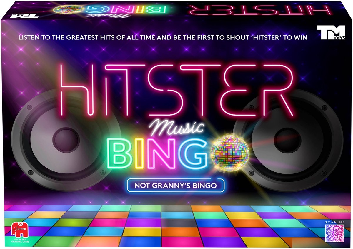 Hitster Bingo party MUSIC GAME, interactief gezelschapsspel, Partyspel, Actiespel, PLAYGAME — cadeau in Partyspellen - foto 3