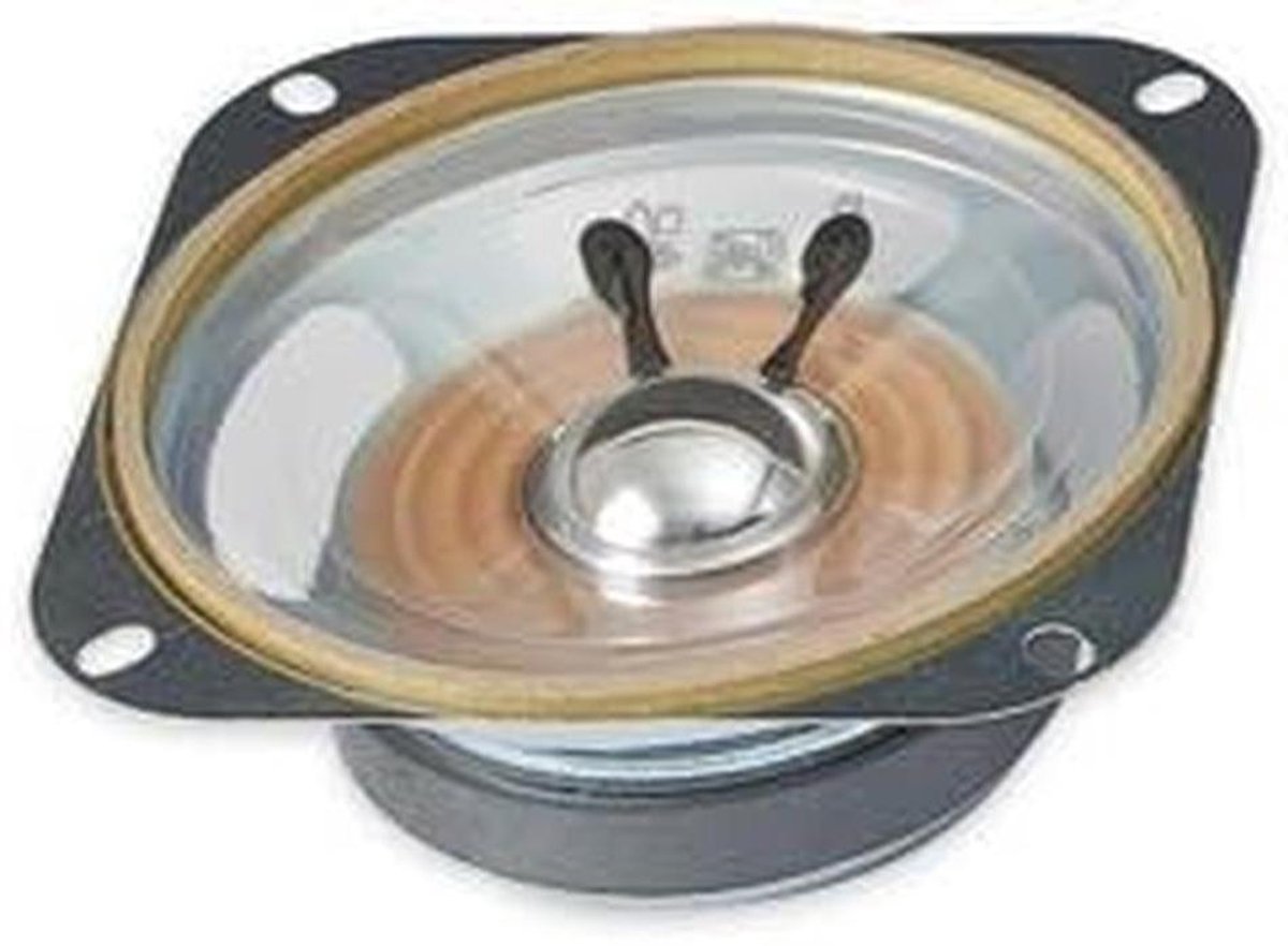 Auto Luidspreker - Mini Speaker - Alarm Communicatie - Mylar Kegel - 4 Inch Diameter - Zwart