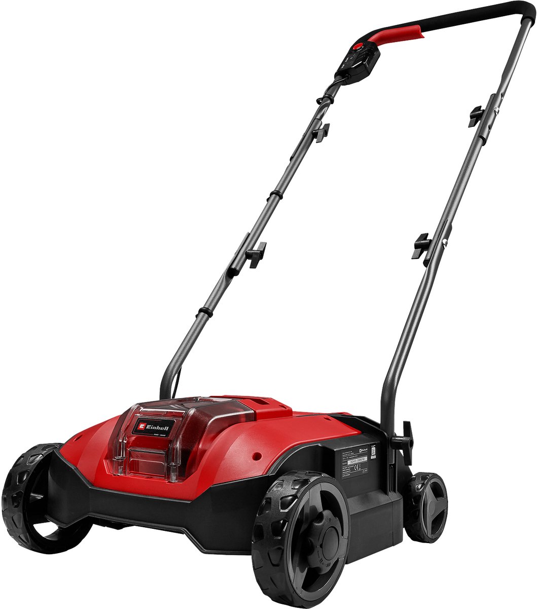 Bol.com Einhell Accu Verticuteerder GC-SC 18/28 Li Solo - Power X-Change - 18 V/Li-ion - Werkbreedte: 28 cm - 12 messen - Excl. ... aanbieding