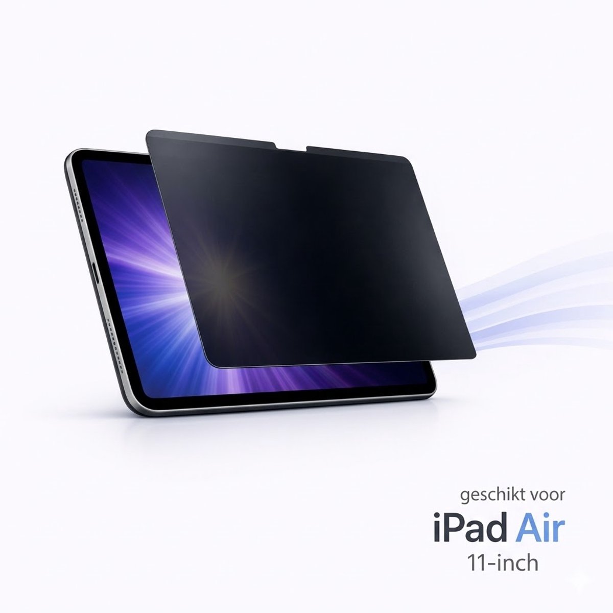 Brosendaal Privacy Screenprotector geschikt voor Apple iPad Air 11 inch – Magnetische Privacy Filter