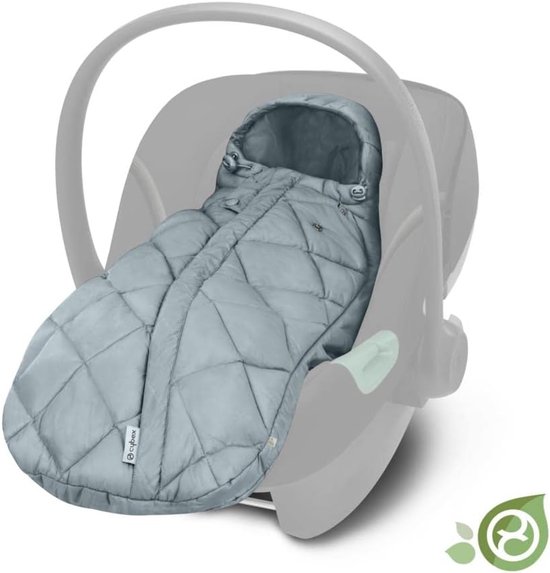 CYBEX Gold voetenzak Snøgga Mini 2, voor draagzakken, vanaf de geboorte tot ca. 24 maanden, TOG 4, Sky Blue (blauw) — afbeelding 4