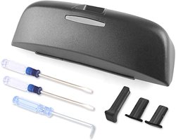 CDEFG Compatibel met VW Golf 8 8.5 / Passat B9 / Skoda Superb 4 2020-2024 2025 Zonnebrilhouder Brillenkoker Golf 8 GTI GTD Variant Accessoires, Zwart, Eén Maat