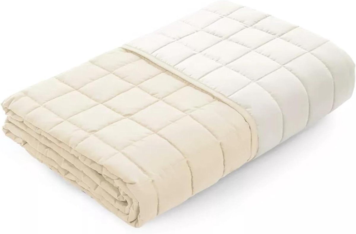 Caleffi 76628 Microfibre Bedspread for Double Bed, Vanilla