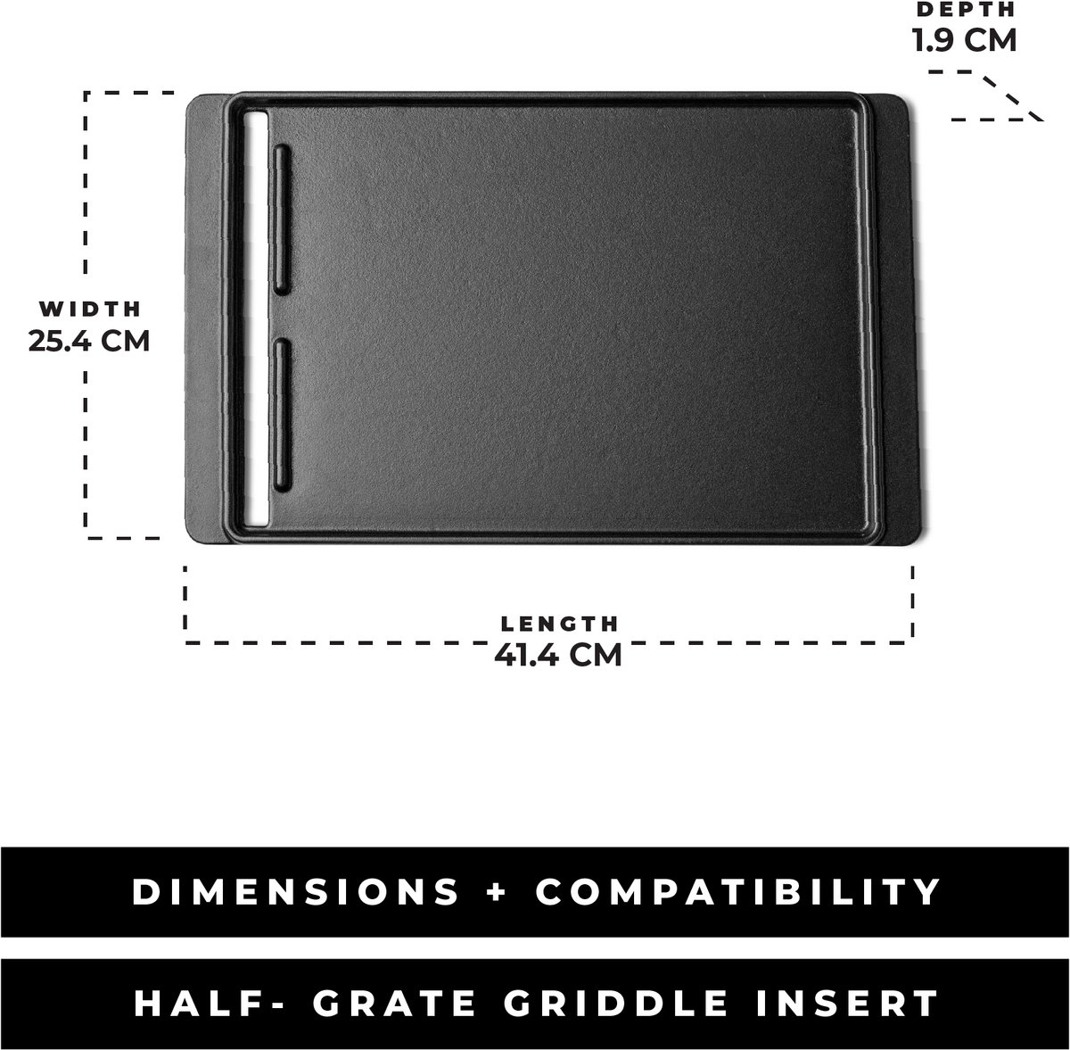 Masterbuilt Griddle/Plancha Plate for Barbecue