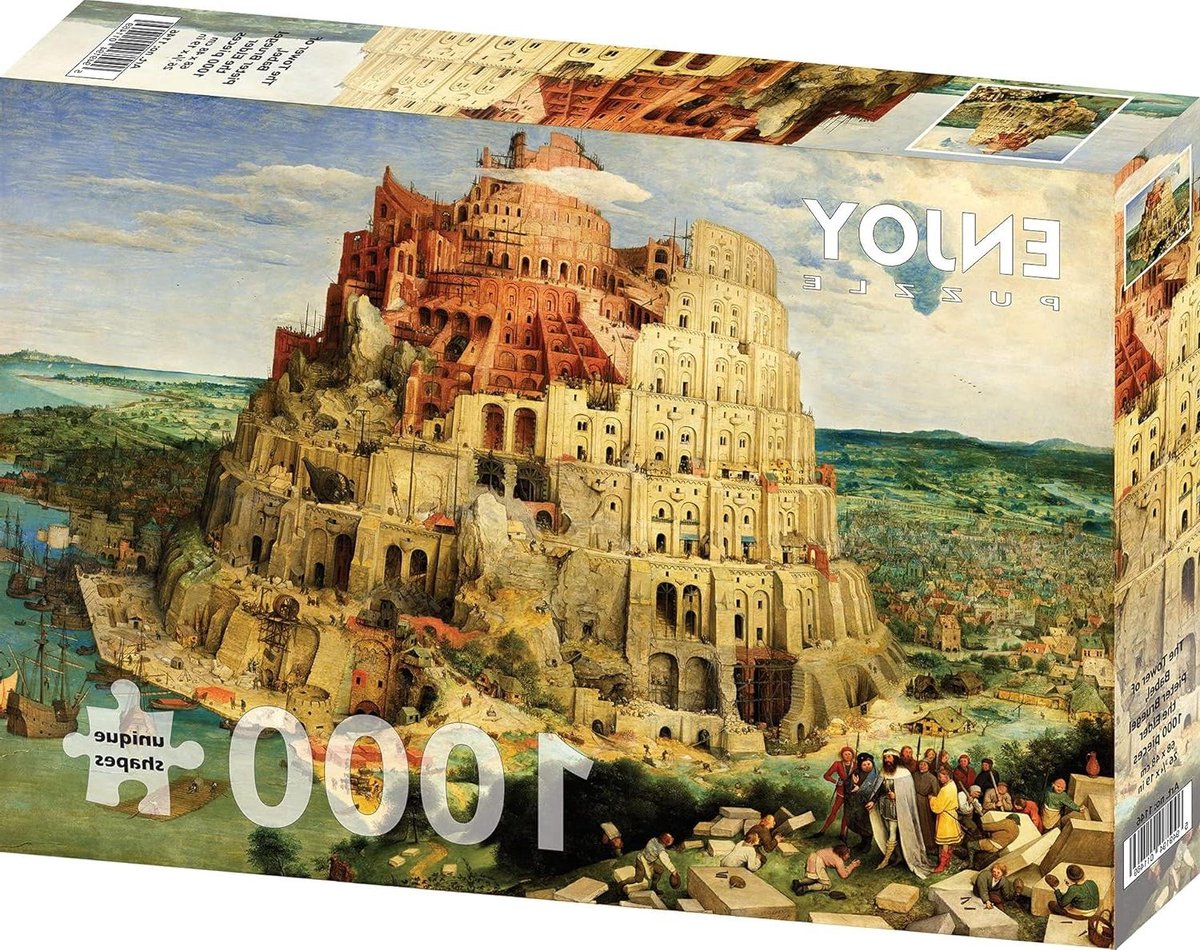 Puzzel 1000 stukjes - Legpuzzel Prent - Ontspannend Tijdverdrijf - Matte Afwerking Geen Reflectie - 68x48 cm - Meerdere Kleuren
