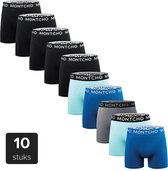 Heren Boxershorts - 10 Pack - Mix Kleuren - Onderbroeken - Maat S t/m XXL - MONTCHO