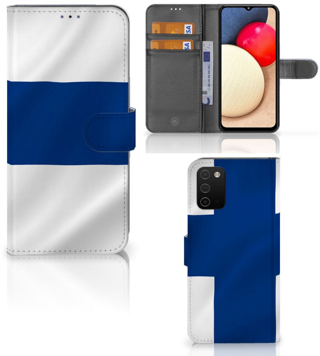 Samsung Galaxy A03s Bookstyle Case Finland