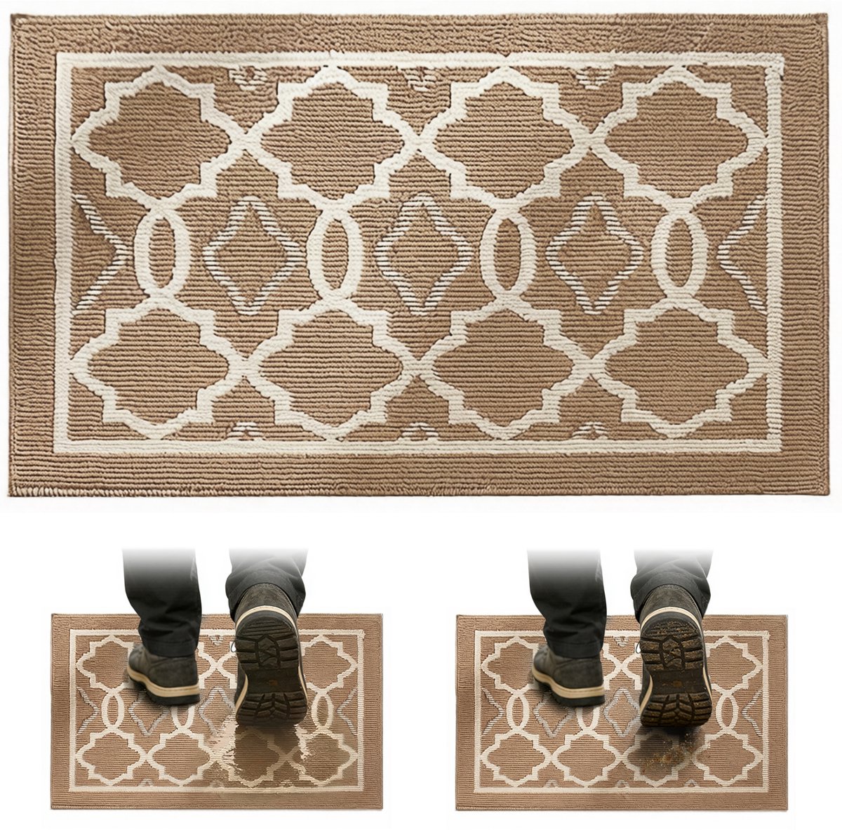 Buitenmatten - entreematten - buitenmat - wasbare voordeur matten - antislip, absorberende