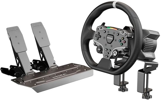 Moza Racing R3 bundle - R3 Direct Drive stuurbasis - ES stuurwiel - SR-P Lite Pedal Set -PC - XBOX ONE/S/X van Moza Racing — afbeelding 4