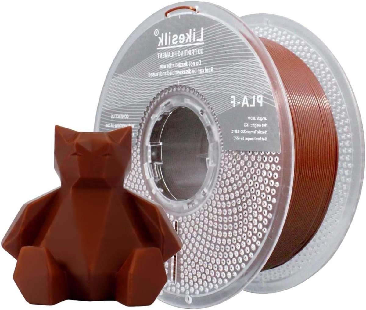 3D-printer filament PLA - 3D filament spoel - 3D objecten printen - Lage kromtrekking en krimp