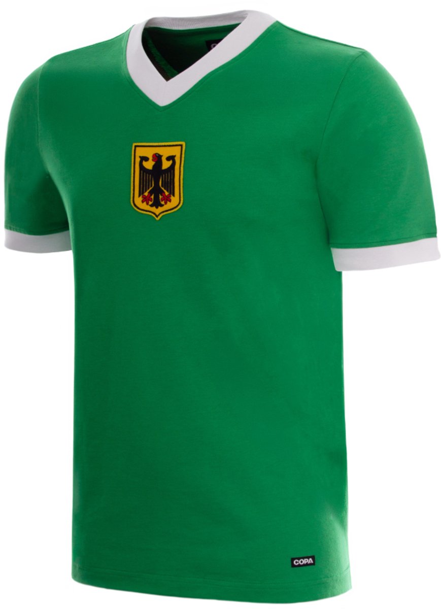 COPA Football - Duitsland Uit 1970's - Retro voetbalshirt - Heren - XS - Groen