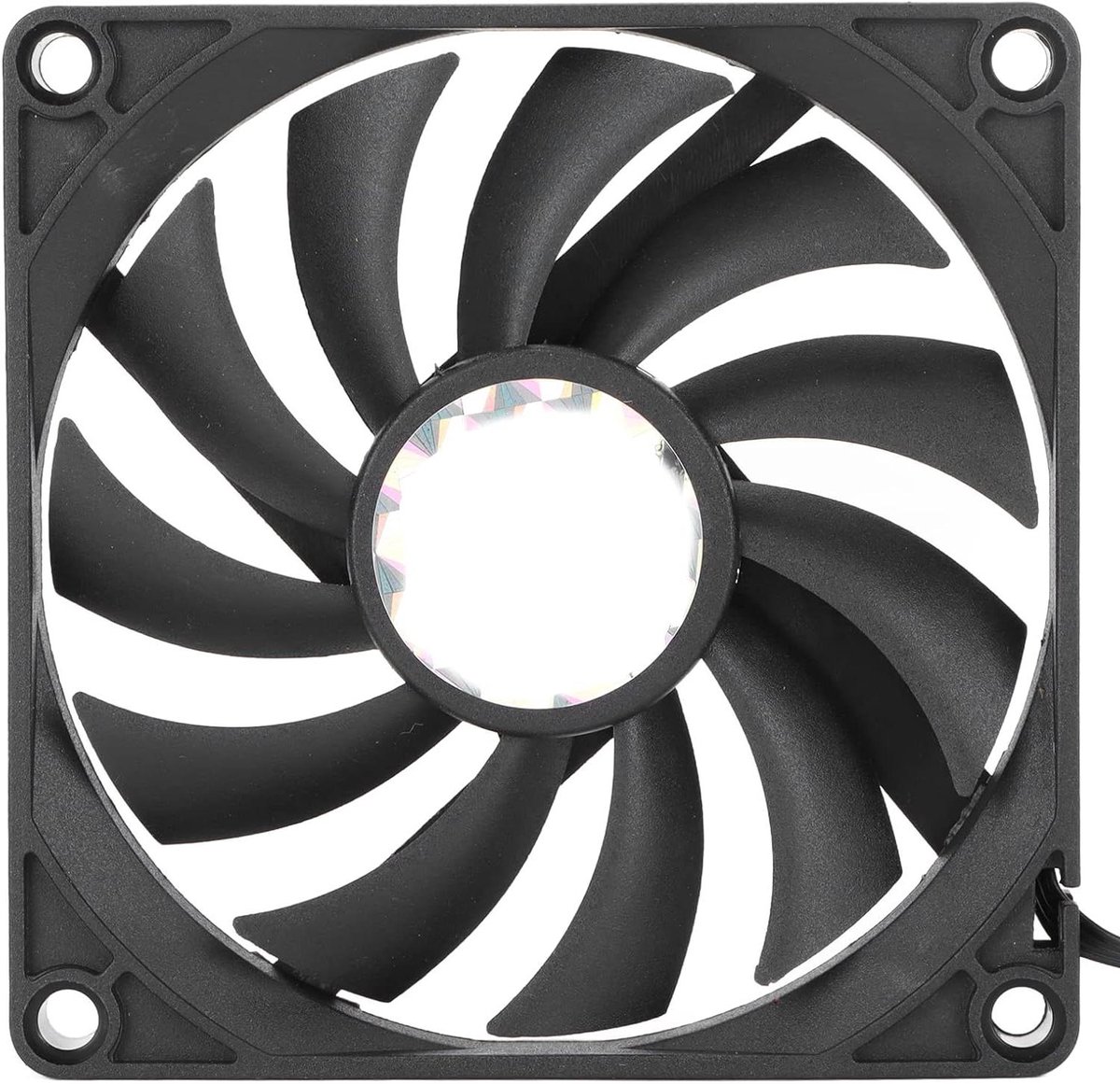 PC Ventilator - Computer Koeler - Snelle Koeling - Hydraulische Lagers - 80x80x10 mm - Zwart
