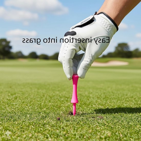 Golf tees 90 stuks - 6 maten en kleuren - duurzaam plastic - ideaal voor driving range - ShopVlot van GOLF — afbeelding 4