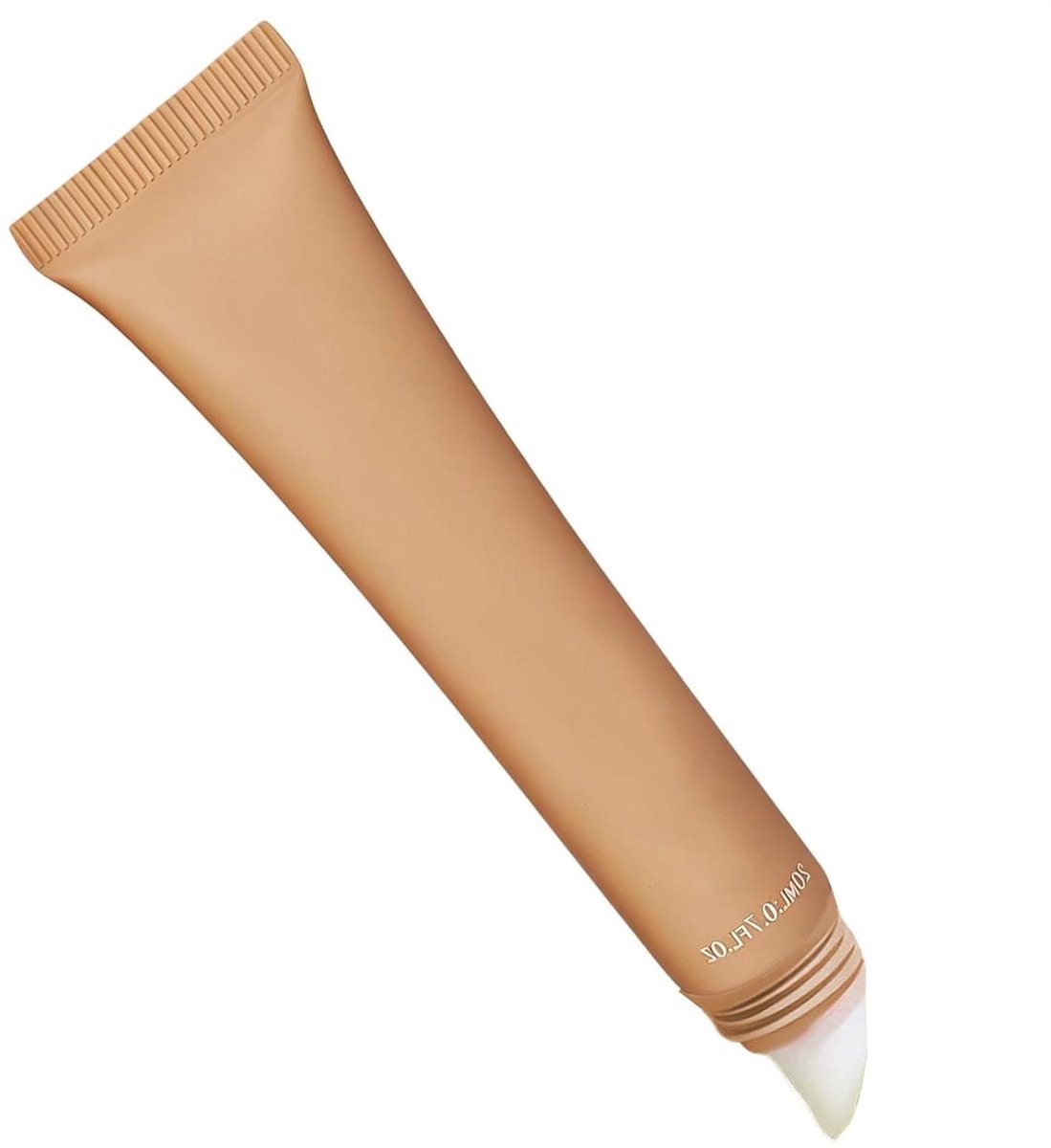 Kledinglijm Huid - Textiel Fixeer - Outfit Zeker - Transparante Textuur - 20 ml - Abrikoos