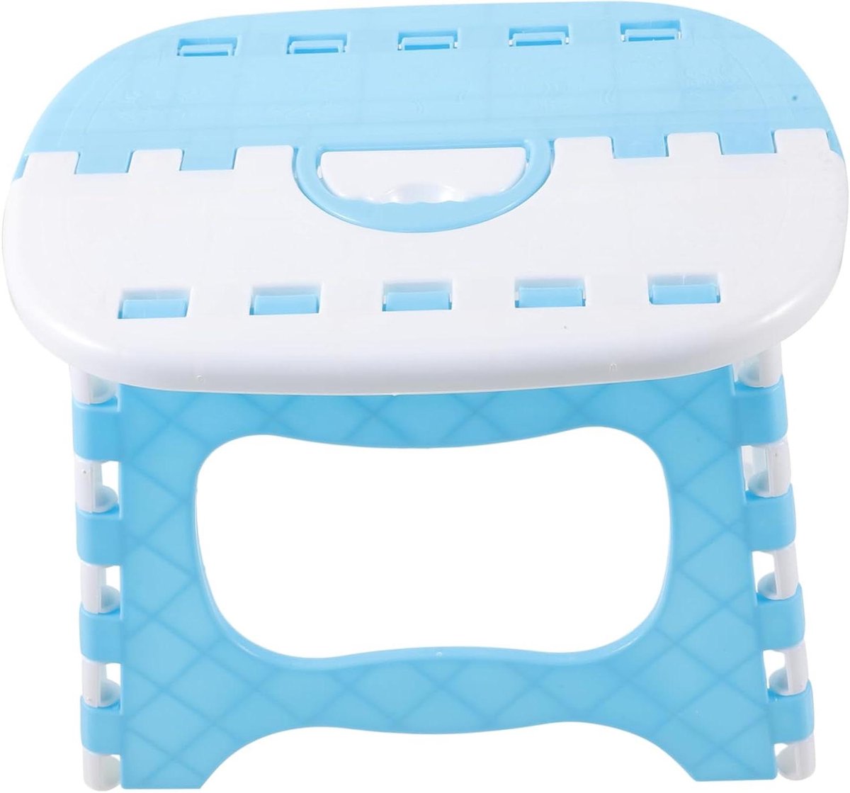 Opvouwbaar Krukje - Draagbare Trap - Keuken Gebruik - Antislip Oppervlak - 25 cm Hoog - Roze