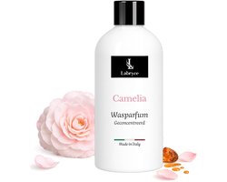 Labryce Wasparfum Camelia - Zacht bloemige geur met lotusbloem, cameliaroos & amber - 500 ml
