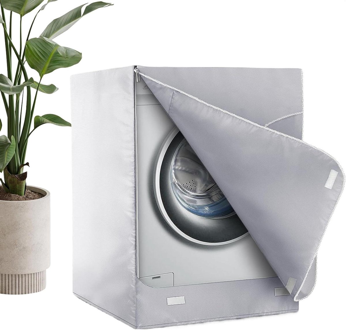 Wasmachine Droger Hoezen Apparaat Bescherming Apparaten Beschermen 3-Zijdige Waterdichte Stofhoes 69 x 84 x 99 cm